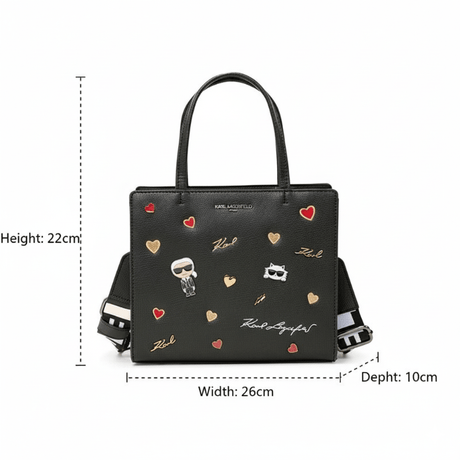 Karl Lagerfeld Paris Women’s Maybelle Satchel KB40 - Runner