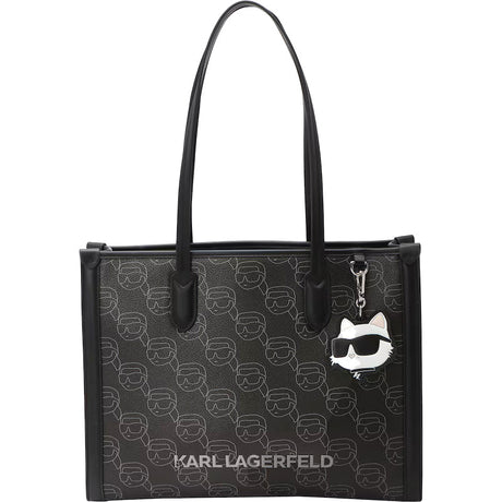 Karl Lagerfeld Shopper 'Ikon' in Black KB38 - Runner