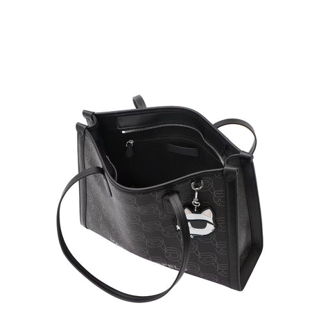 Karl Lagerfeld Shopper 'Ikon' in Black KB38 - Runner
