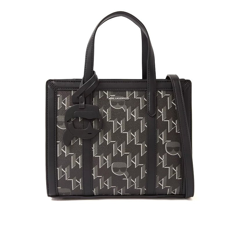 KARL LEGERFELD K/Ikonik 2.0 Monogram Tote Bag in Coated - canvas KB35 - Runner