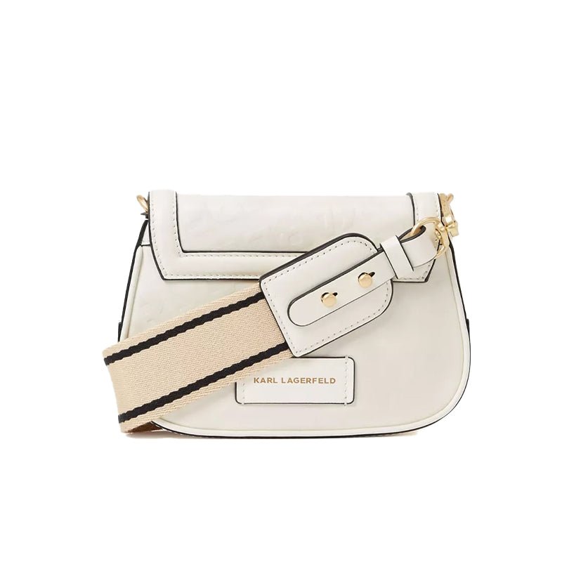 KARL LEGERFELD K/Letters Embossed Crossbody Bag in Leather KB37 - Runner