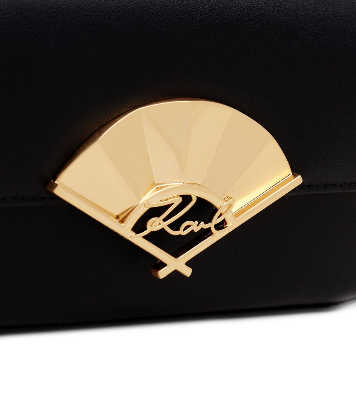 KARL LEGERFELD Leather crossbody bag signature fan sm crossbody KB50 - Runner