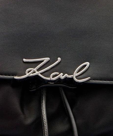 KARL LEGERFELD Paris Large Nylon Backpack Bag KB78 - Runner