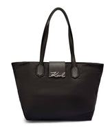 KARL LEGERFELD Paris Large Nylon SHOULDER Bag KB79 - Runner