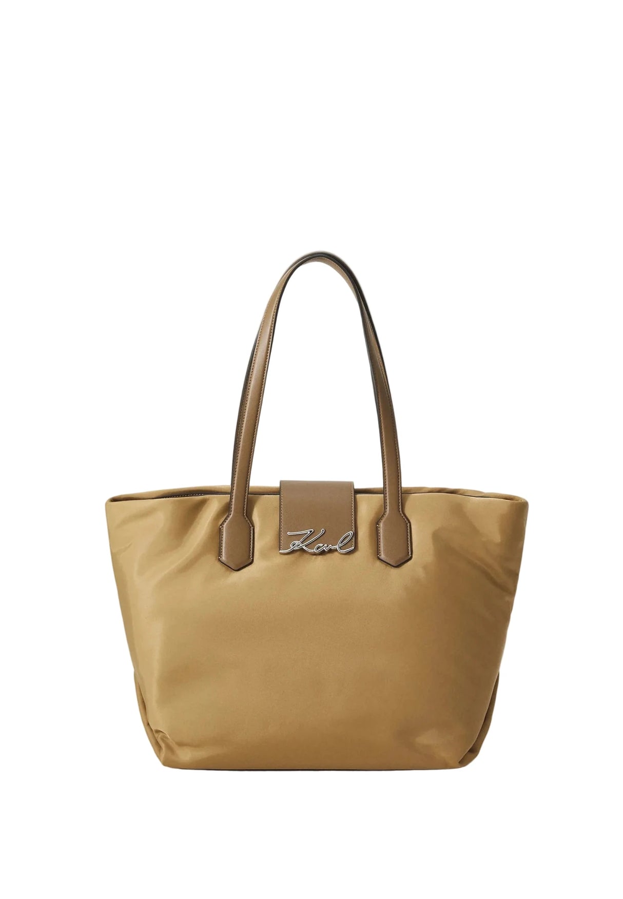 KARL LEGERFELD Paris Large Nylon SHOULDER Bag KB80 - Runner
