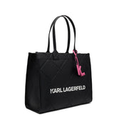 KARL LEGERFELD Shopperka k/skuare embossed lg tote KB67 - Runner