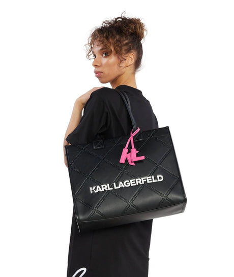 KARL LEGERFELD Shopperka k/skuare embossed lg tote KB67 - Runner