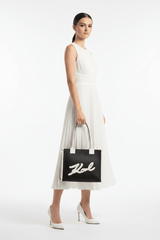 KARL LEGERFELD Weave Shoulder Bag KB69 - Runner