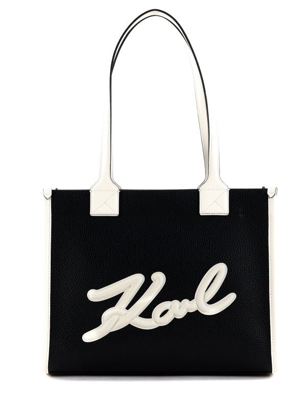 KARL LEGERFELD Weave Shoulder Bag KB69 - Runner