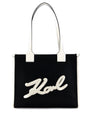 KARL LEGERFELD Weave Shoulder Bag KB69 - Runner