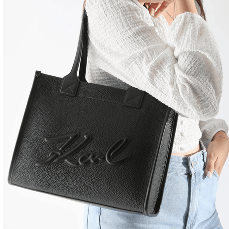 KARL LEGERFELD Weave Shoulder Bag KB82 - Runner