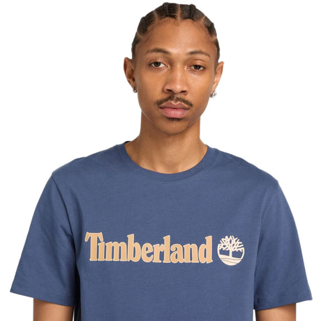 Kennebec River Linear Logo Short Sleeve Tee - Runner