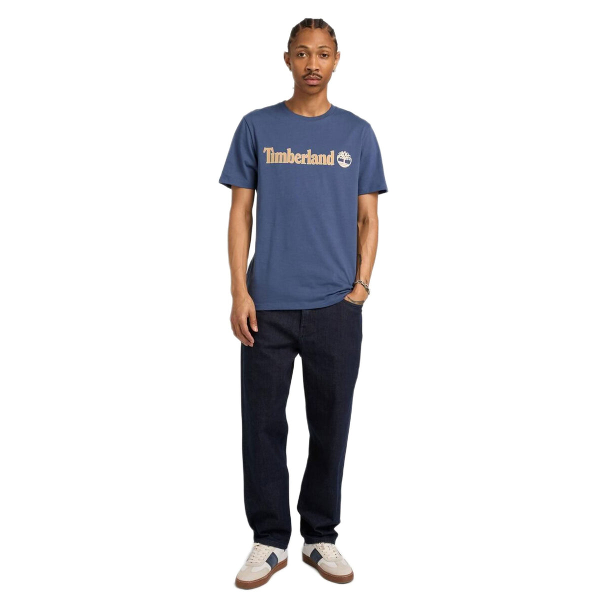 Kennebec River Linear Logo Short Sleeve Tee - Runner