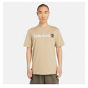 KENNEBEC RIVER Linear Logo Short Sleeve Tee Lemon Pepper - Runner