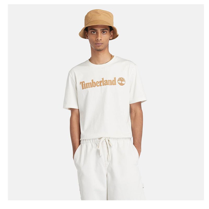 KENNEBEC RIVER Linear Logo Short Sleeve Tee Vintage White - Runner