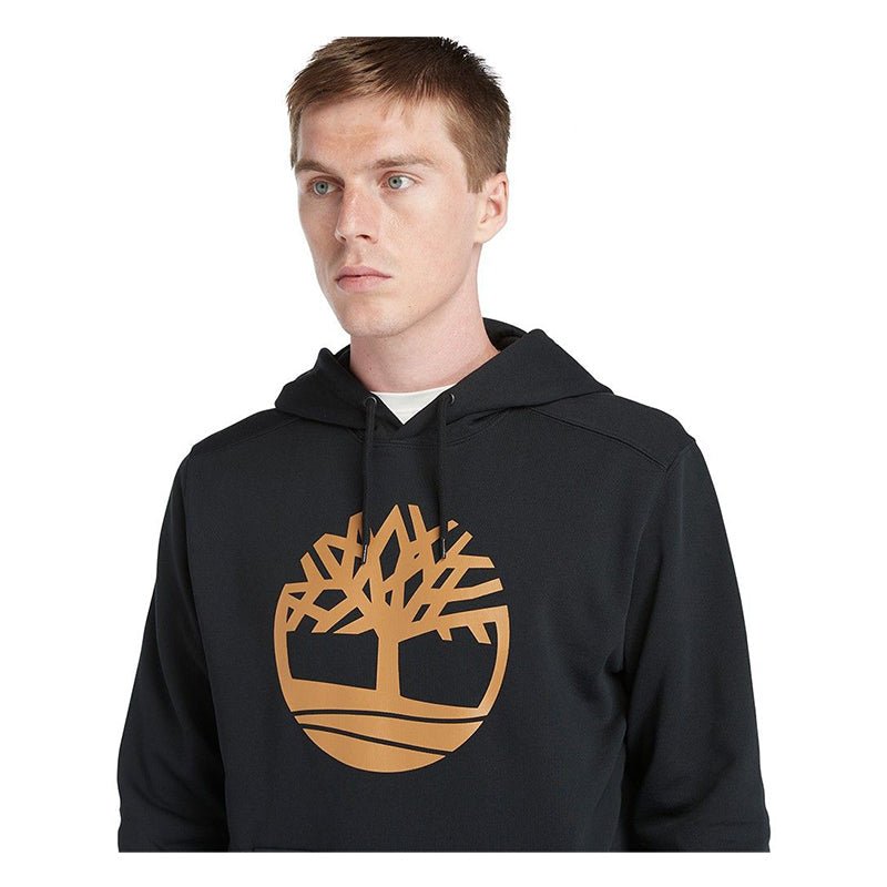 KENNEBEC RIVER Tree Logo Hoodie Black - Wheat Boot - Runner
