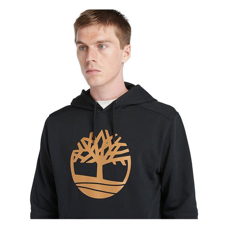 KENNEBEC RIVER Tree Logo Hoodie Black - Wheat Boot - Runner