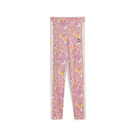 Lava Land High Waist Leggings - Runner