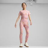 Lava Land High Waist Leggings - Runner