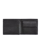 Leather Wallet - Black - Runner