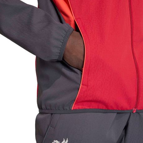 Liverpool FC Tiro 25 Competition Presentation Jacket - Runner
