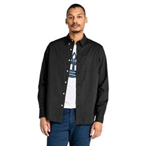 Long Sleeve Stretch Poplin Shirt - Runner