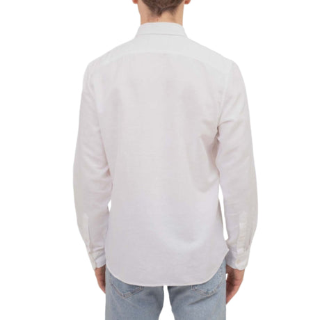 Lovell Lake Cotton and Linen Long Sleeve Shirt - Runner