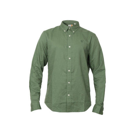 Lovell Lake Cotton and Linen Long Sleeve Shirt - Runner