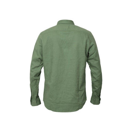 Lovell Lake Cotton and Linen Long Sleeve Shirt - Runner