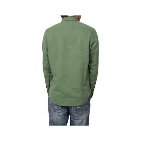 Lovell Lake Cotton and Linen Long Sleeve Shirt - Runner