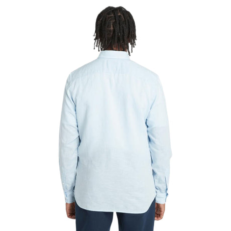 Lovell Lake Cotton/Linen Long Sleeve Shirt - Runner