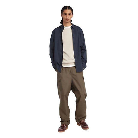 LS SOLID POPLIN SHIRT REGULAR - Runner