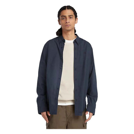 LS SOLID POPLIN SHIRT REGULAR - Runner