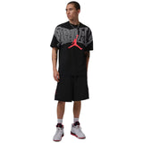 M J New Stretch Gfx Ss Crew - Runner