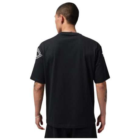 M J New Stretch Gfx Ss Crew - Runner