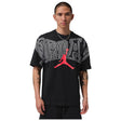 M J New Stretch Gfx Ss Crew - Runner
