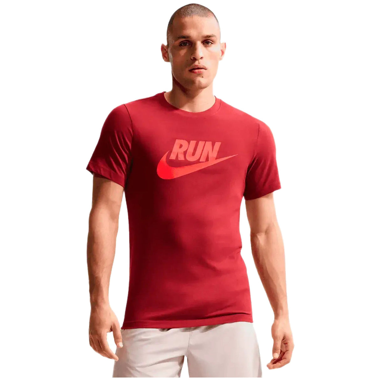 M Nk Df Tee Run Swoosh - Runner