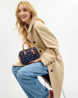 COACH Mini Rowan Crossbody Bag In Blocked Signature HB3