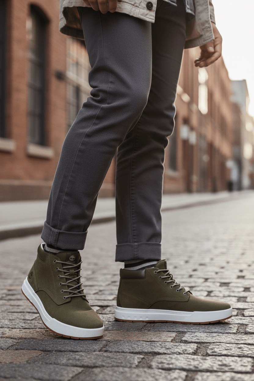 Maple Grove Mid Lace Up Sneaker - Runner
