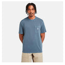 MERRYMACK RIVER Garment Dye Chest Pocket Tee Dark Sapphire - Runner