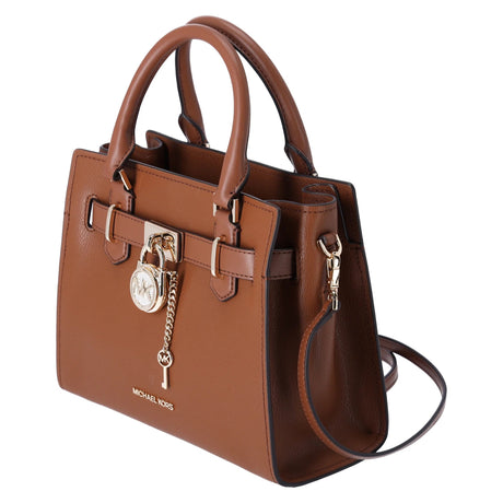 MICHAEL KORS 35T1Ghms1L Small Hamilton Satchel Bag In Luggage MK74 - Runner