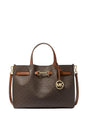 MICHAEL KORS Carson Medium Signature Logo Satchell MK59 - Runner