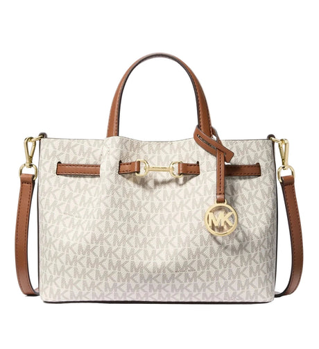 MICHAEL KORS Carson Medium Signature Logo Satchell MK62 - Runner