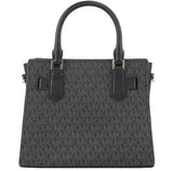 MICHAEL KORS Leather Bag Handbag Purse Black MK57 - Runner