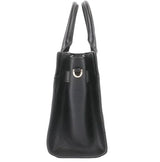 MICHAEL KORS Leather Bag Handbag Purse Black MK57 - Runner