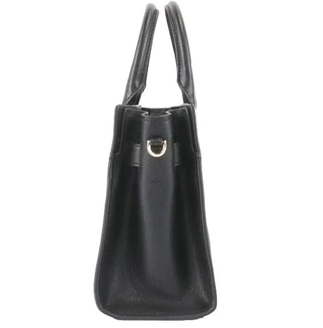 MICHAEL KORS Leather Bag Handbag Purse Black MK57 - Runner