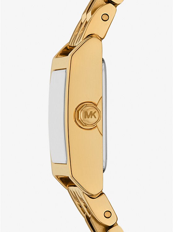Michael Kors Micro Georgie Gold - Tone WatcH MK4931 MMW52 - Runner