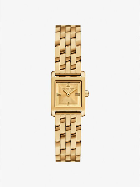 Michael Kors Micro Georgie Gold - Tone WatcH MK4931 MMW52 - Runner