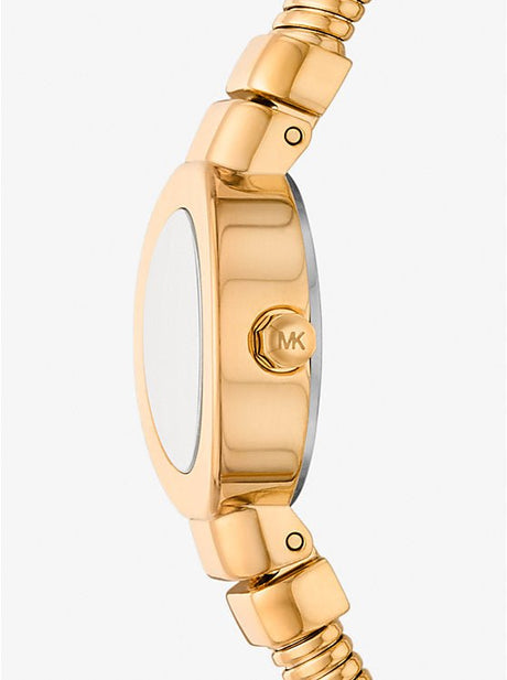 Michael Kors Mini Gramercy Gold - Tone Watch MK7527 MMW56 - Runner