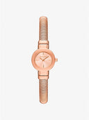 Michael Kors Mini Gramercy Rose Gold - Tone Watch MK7528 MMW53 - Runner
